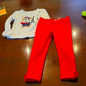 Janie and Jack and gymboree Paris outfit